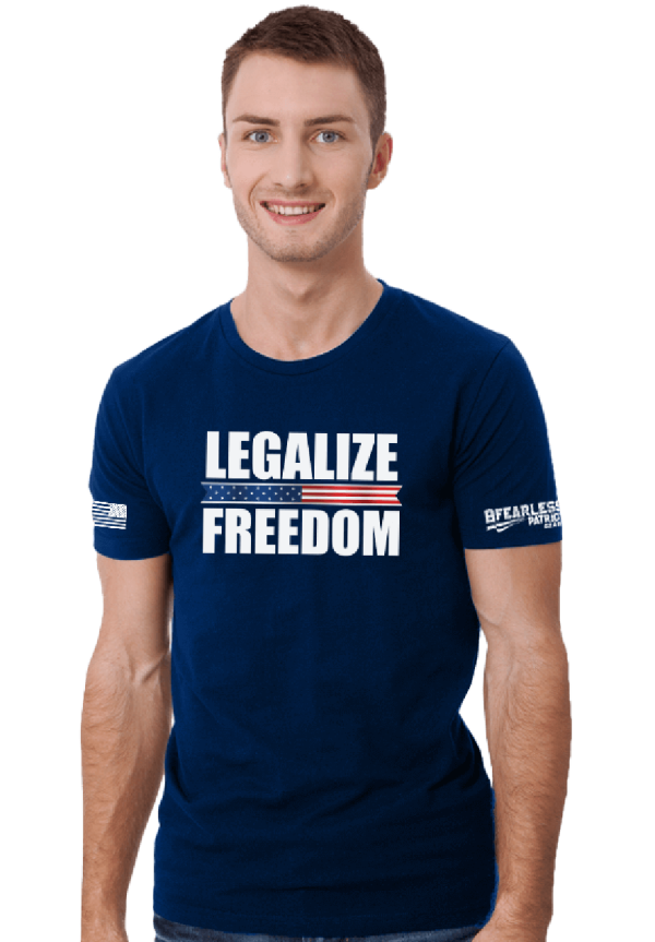 Legalize Freedom Men's Short Sleeve T-Shirt - Image 2