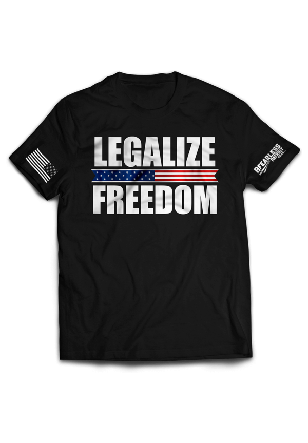 Legalize Freedom Men's Short Sleeve T-Shirt