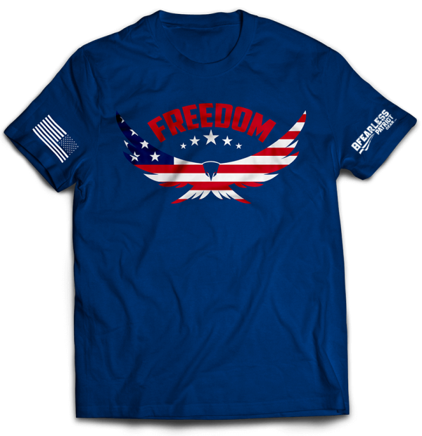 Freedom Eagle Men's Short Sleeve T-Shirt - Image 2