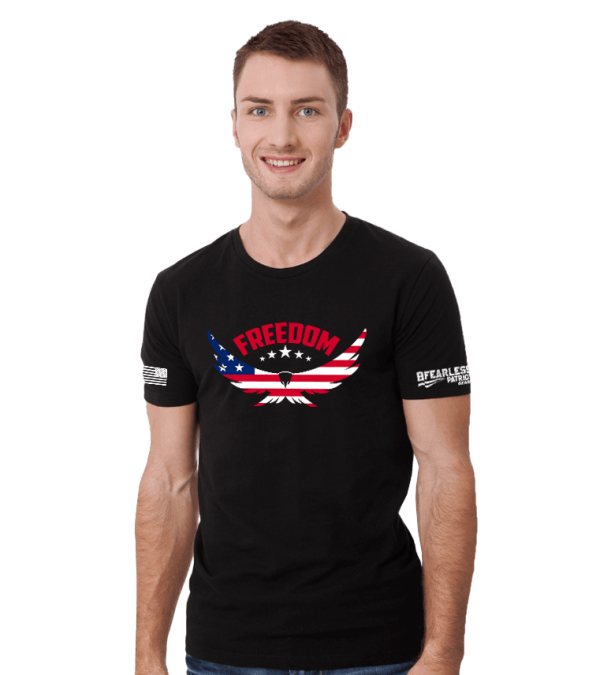 Freedom Eagle Men's Short Sleeve T-Shirt - Image 4