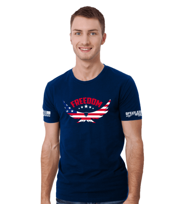 Freedom Eagle Men's Short Sleeve T-Shirt - Image 3