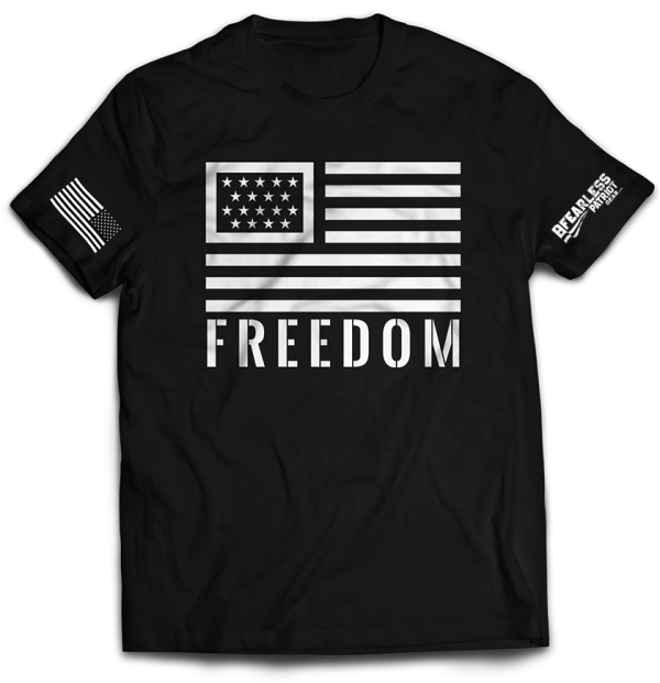 Freedom Flag Short Sleeve T-Shirt