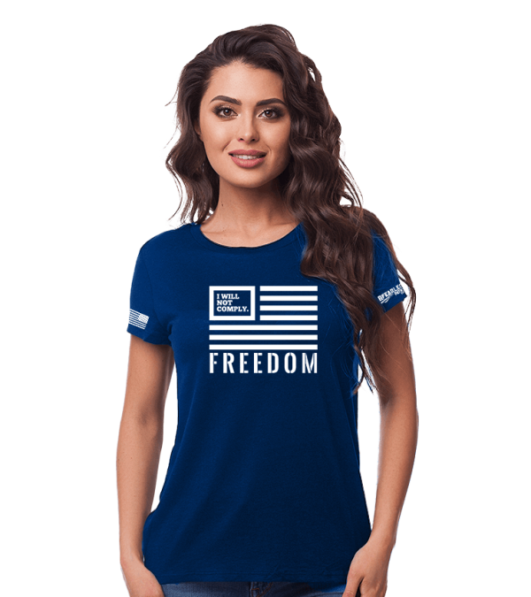 Freedom Flag Short Sleeve T-Shirt - Image 6