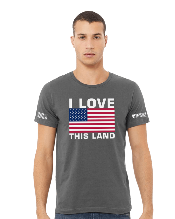 I Love This Land Tshirt - Image 3