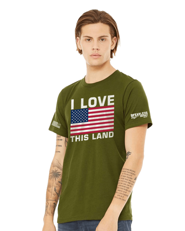 I Love This Land Tshirt - Image 6