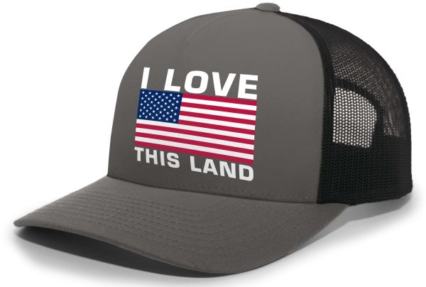 I LOVE THIS LAND 1 HAT