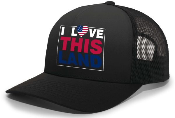 I LOVE THIS LAND 2 HAT - Image 3