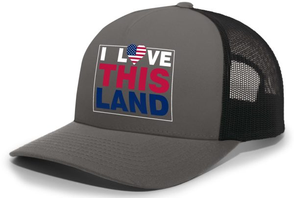 I LOVE THIS LAND 2 HAT