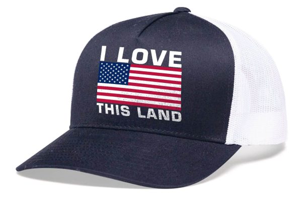 I LOVE THIS LAND 1 HAT - Image 2