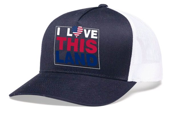 I LOVE THIS LAND 2 HAT - Image 2