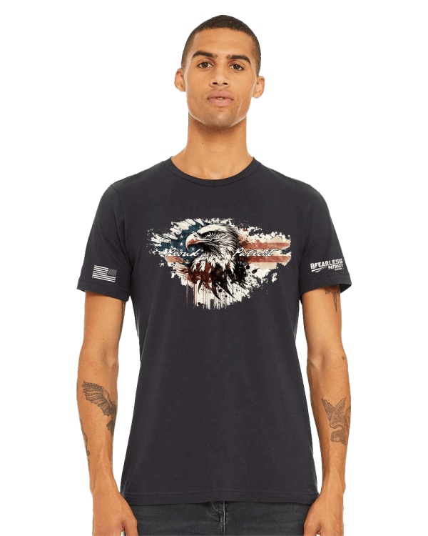 PROUD PATRIOT EAGLE Tshirt - Image 2